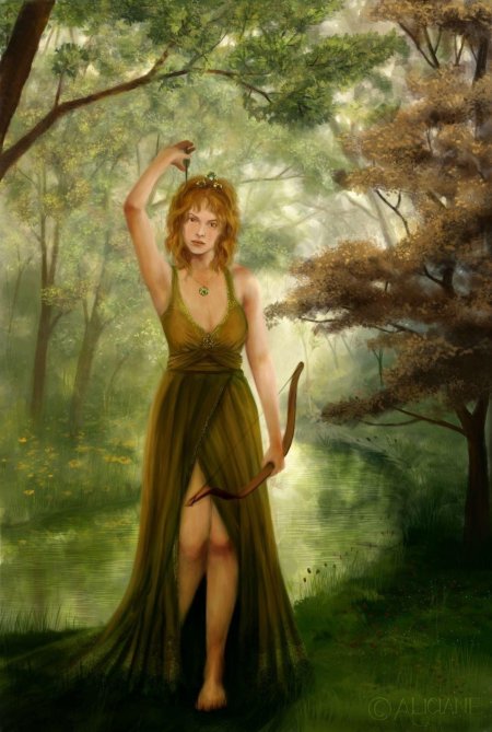 Артемида богиня охоты