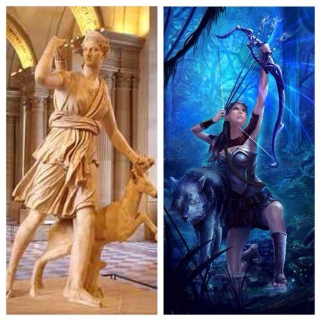 Артемида диана богиня охоты