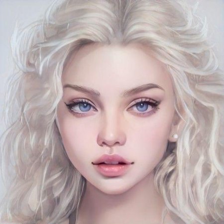 Artbreeder портреты блондинка