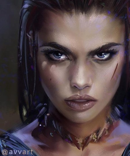 Девушка из фэнтези