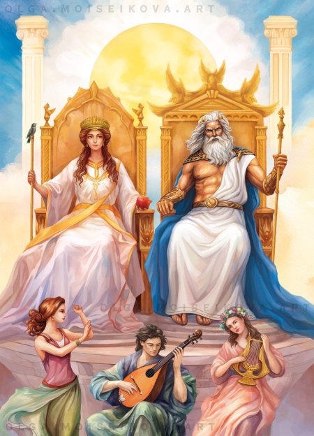 Боги древней греции зевс и гера