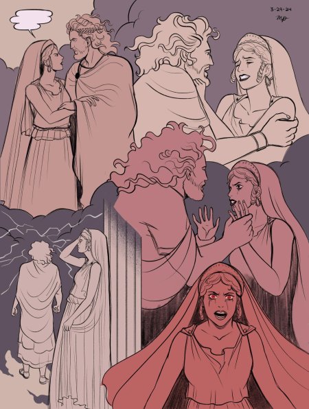 Комикс про аида и персефона