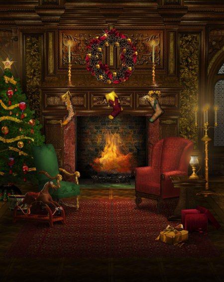 Новогодние комнаты