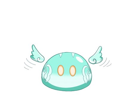 Электро слайм геншин