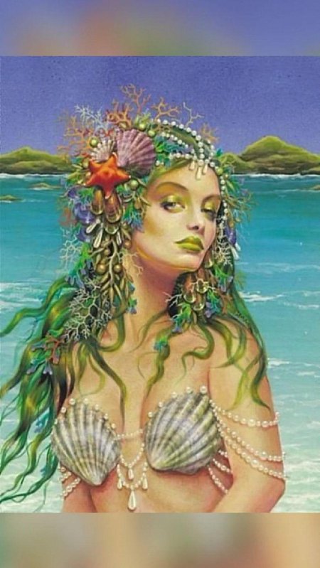 Русалка картина