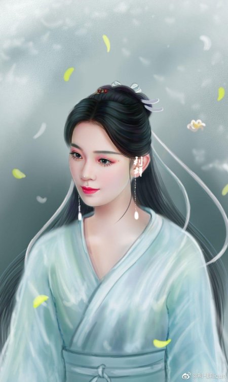 Красивая китайская девушка