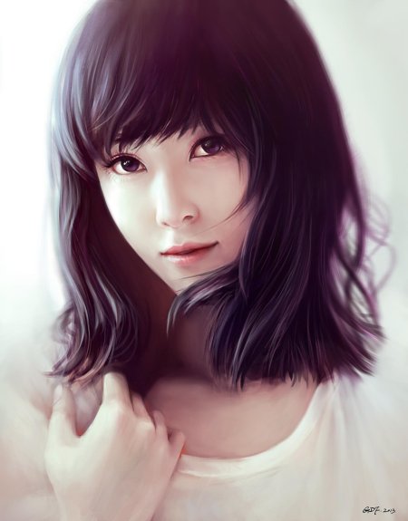 Девушка арт