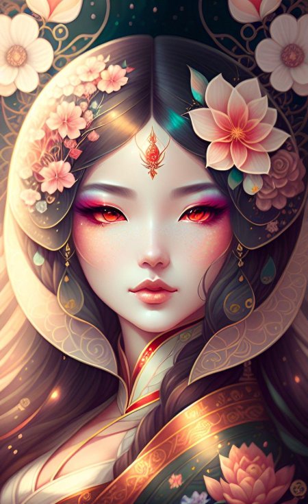 Гейша японская