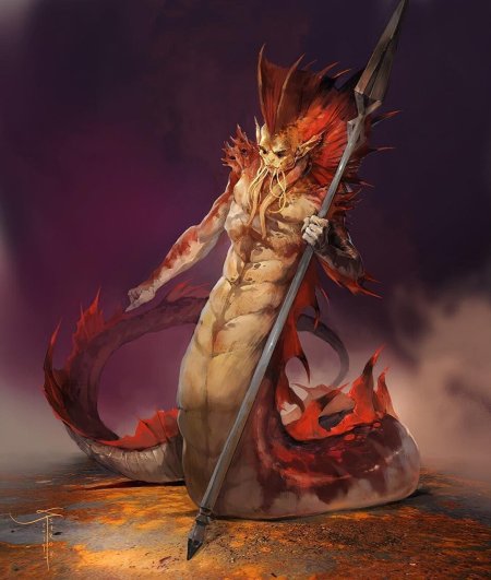 Огненная саламандра днд