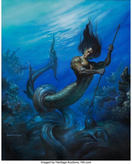 Борис валеджо русалки