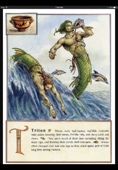 Тритон мифы греции