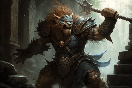 Раса ликантроп фэнтези арт