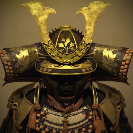 Маска самурая менгу