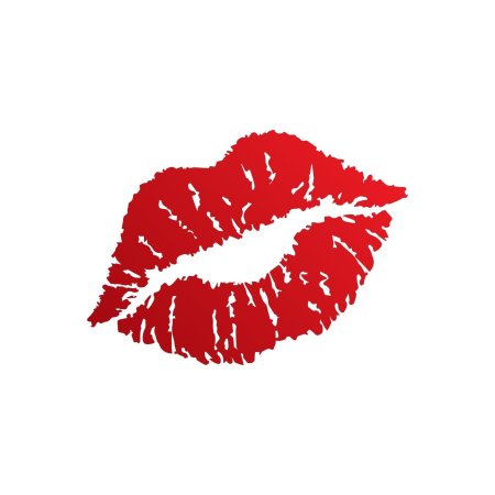 Отпечаток губ