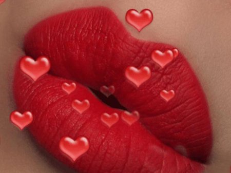 Губы поцелуи
