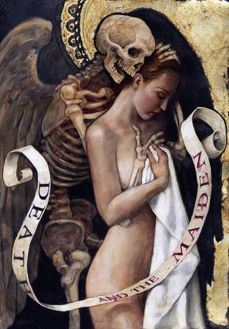 Death and the maiden картина