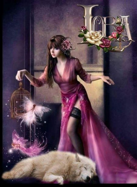 Фэнтези девушка