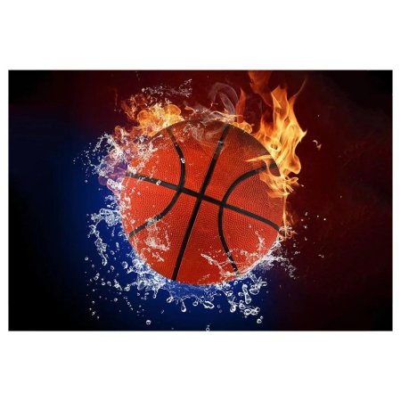 Баскетбол баскетбольный мяч огонь вода