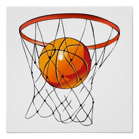 Рисунок баскетбольного мяча