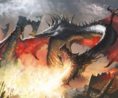 Ланселот рыцарь против дракона