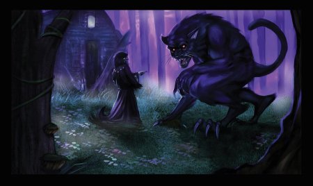 Фамильяр ведьмы кот