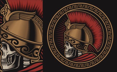 Шлем римский легионер спартанский