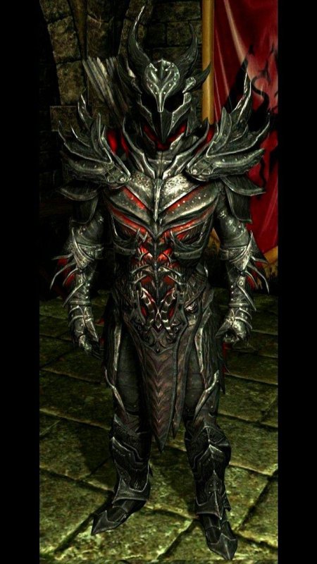 Скайрим даэдрическая броня