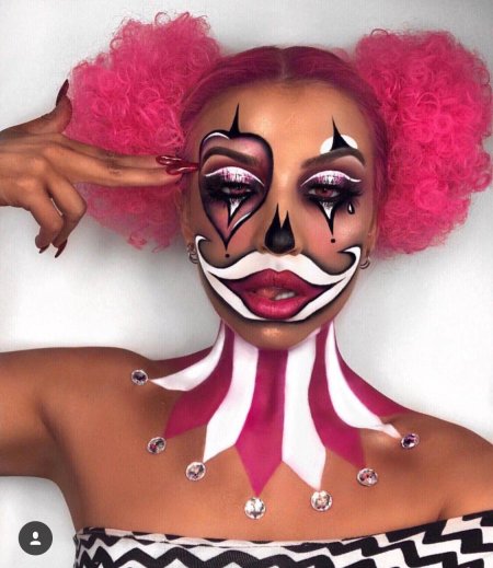 Клоунесса гримм