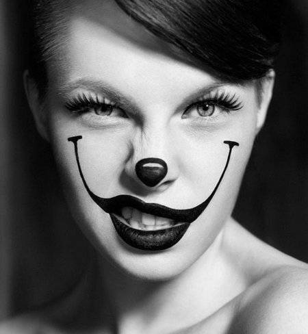 Грим на лице