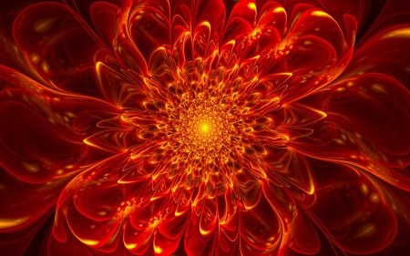 Огненные цветы