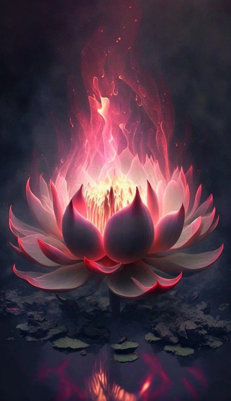 Лотос живопись