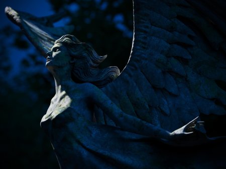 Кладбищенские статуи ангелов эстетика