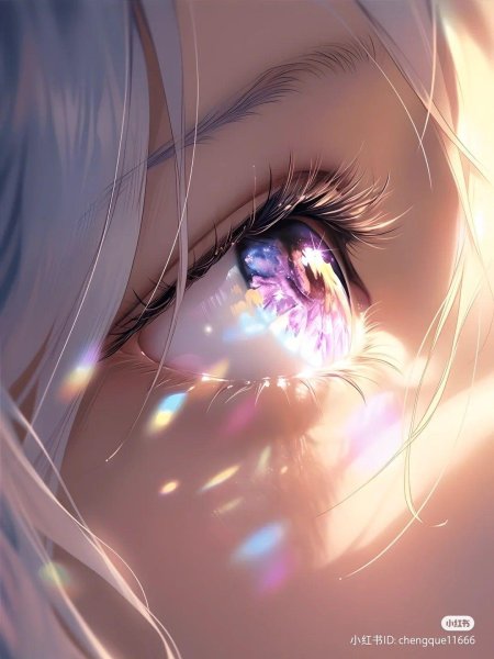 Арт глаза аниме