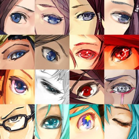 Глаза санпаку аниме