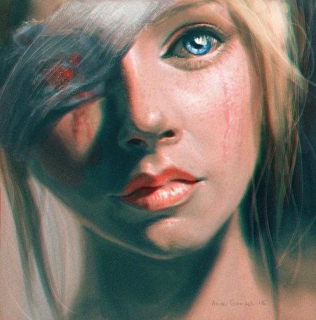 Девушка с одним глазом