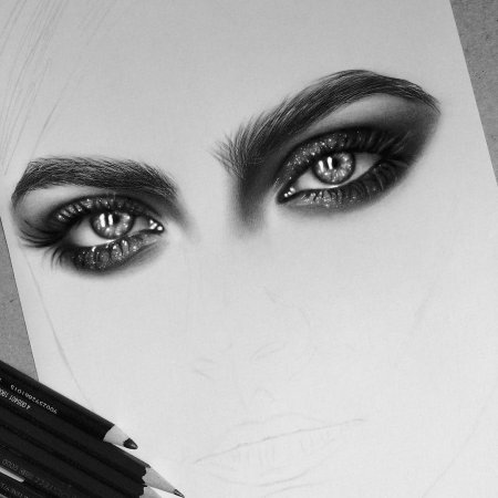 Рисунки глаз