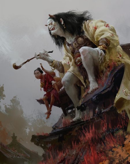 Гаки японская мифология арт