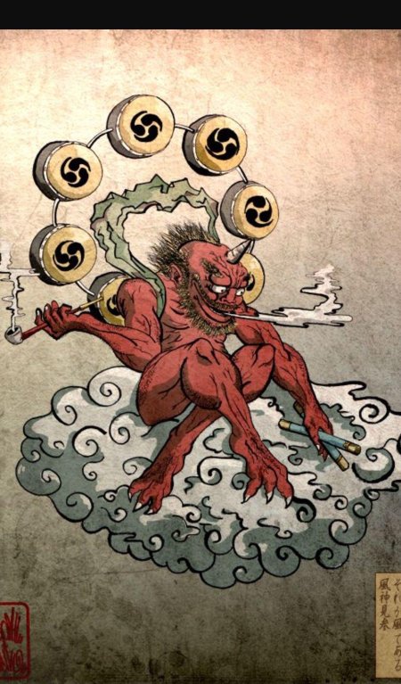 Райджин японская мифология