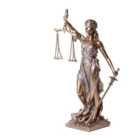 Статуэтка фемида богиня правосудия