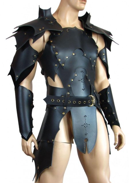 Проклепанный кожаный доспех