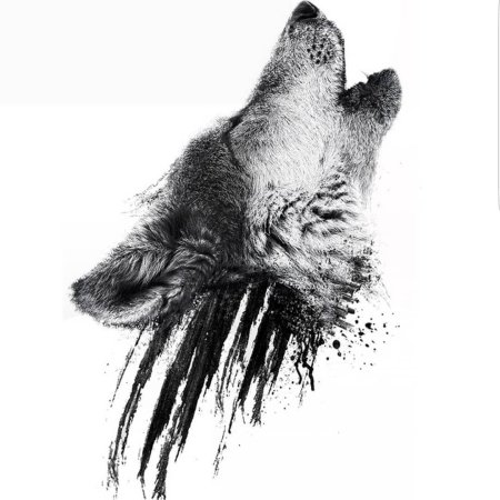 Волки тату эскизы