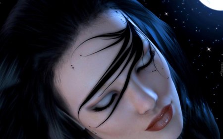 Брюнетка фэнтези