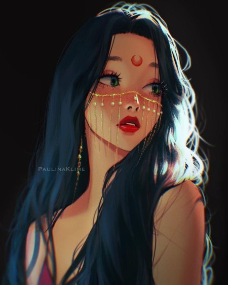 Девушка рисунки