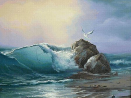 Токарь гарагатая наталья современный художник-маринист