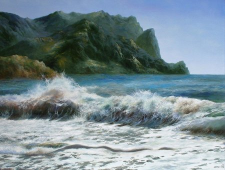 Сергей дорофеев картины море