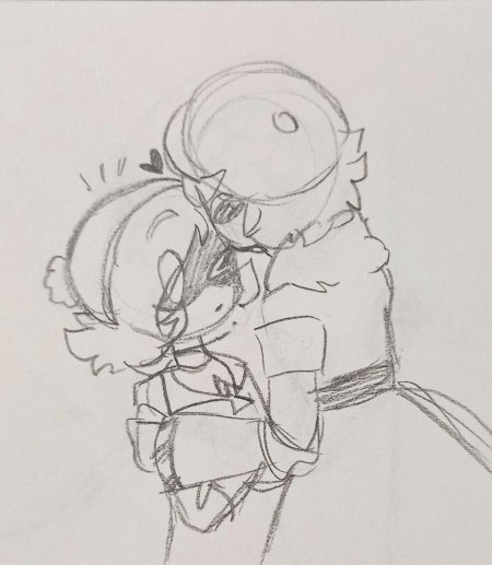 Кантри хуманс карандашом