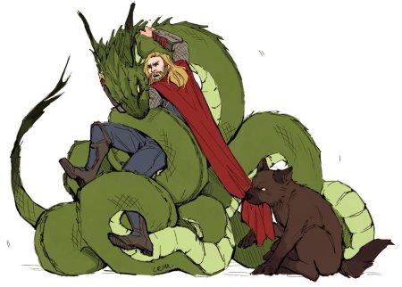 Дети локи фенрир ёрмунганд и хель