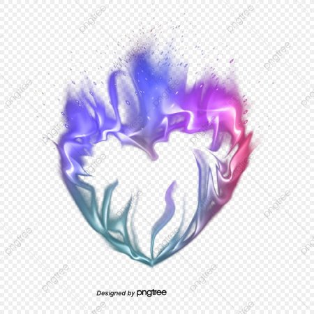 Фиолетовое сердце