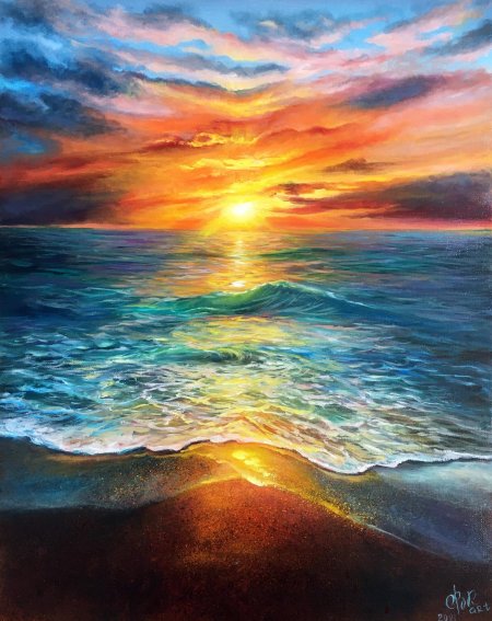 Художник купрашвили харитон море