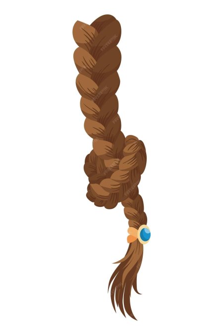 Косичка вектор